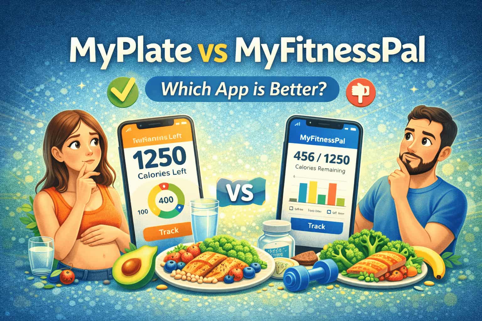 MyPlate vs MyFitnessPal