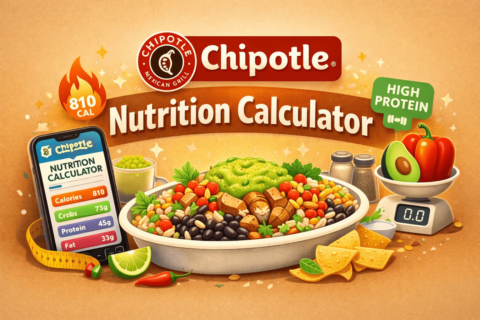 Chipotle Nutrition Calculator