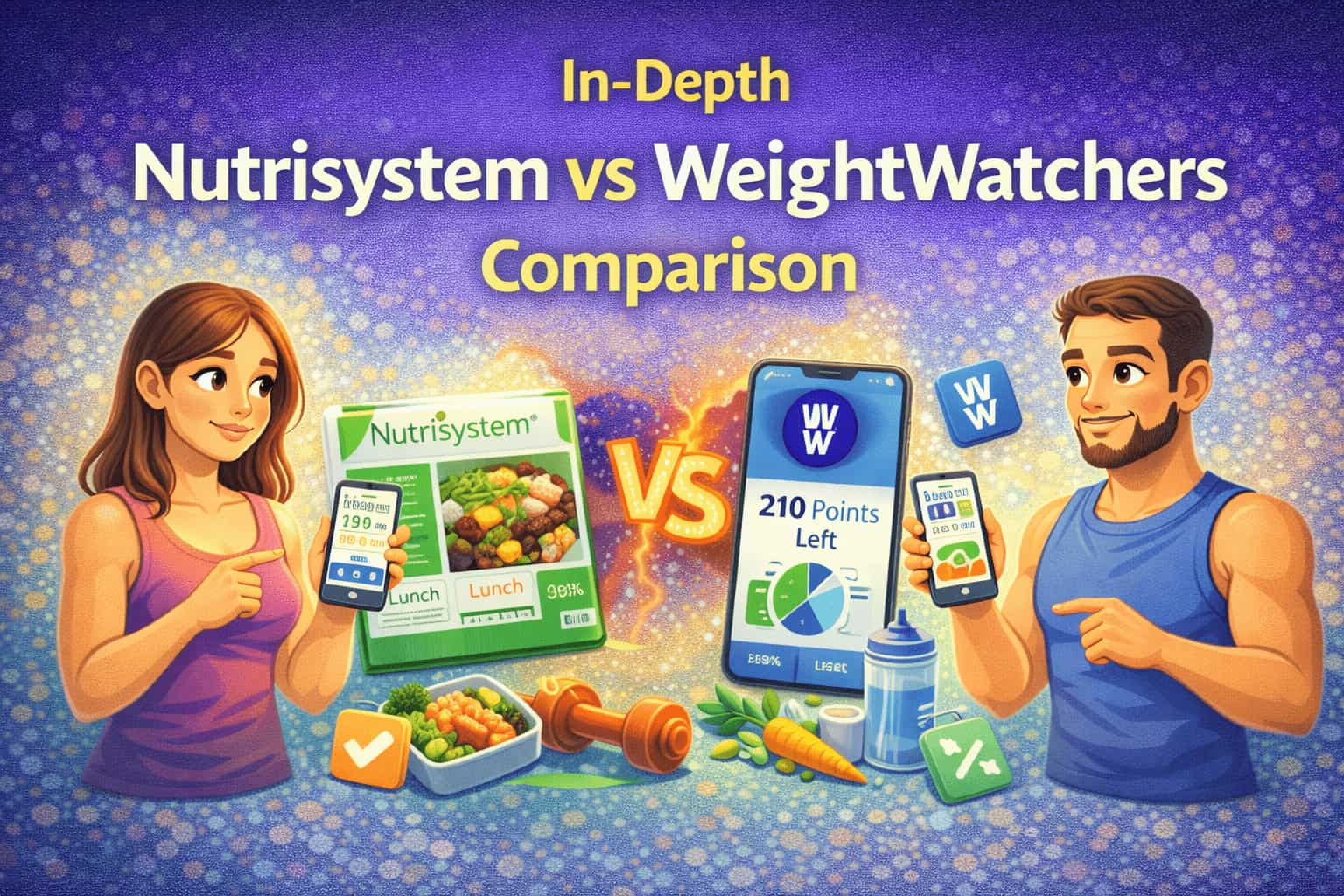 In-Depth Nutrisystem vs WeightWatchers