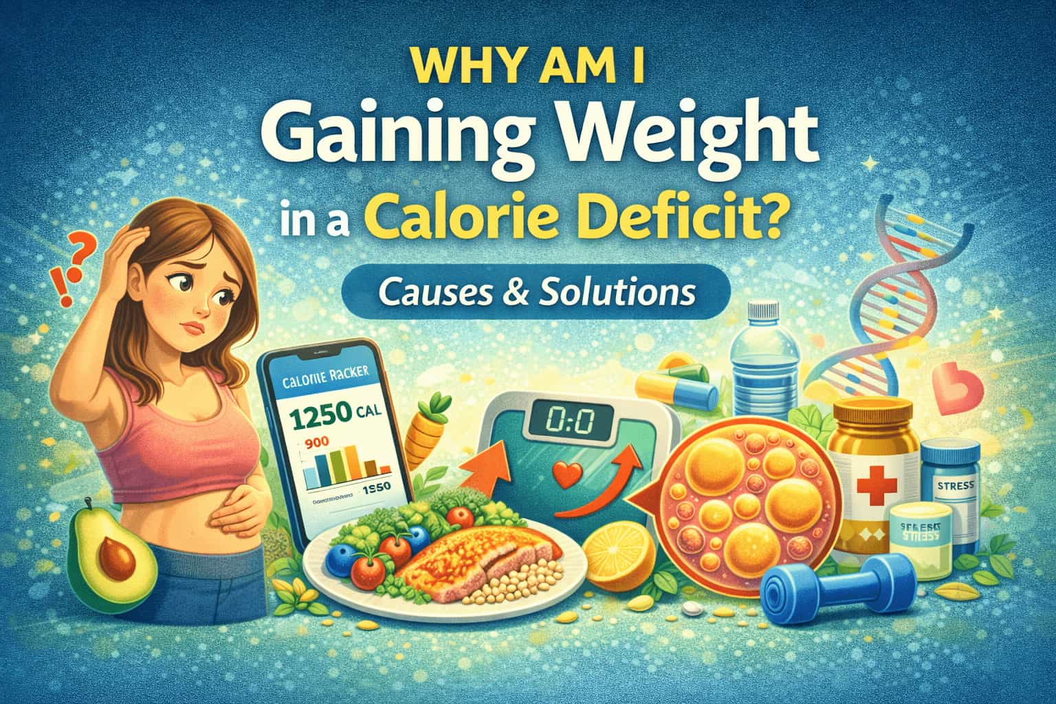 Why Am I Gaining Weight in a Calorie Deficit