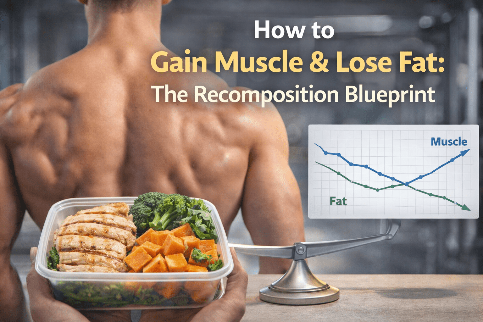 How to Gain Muscle & Lose Fat- The Recomposition Blueprint