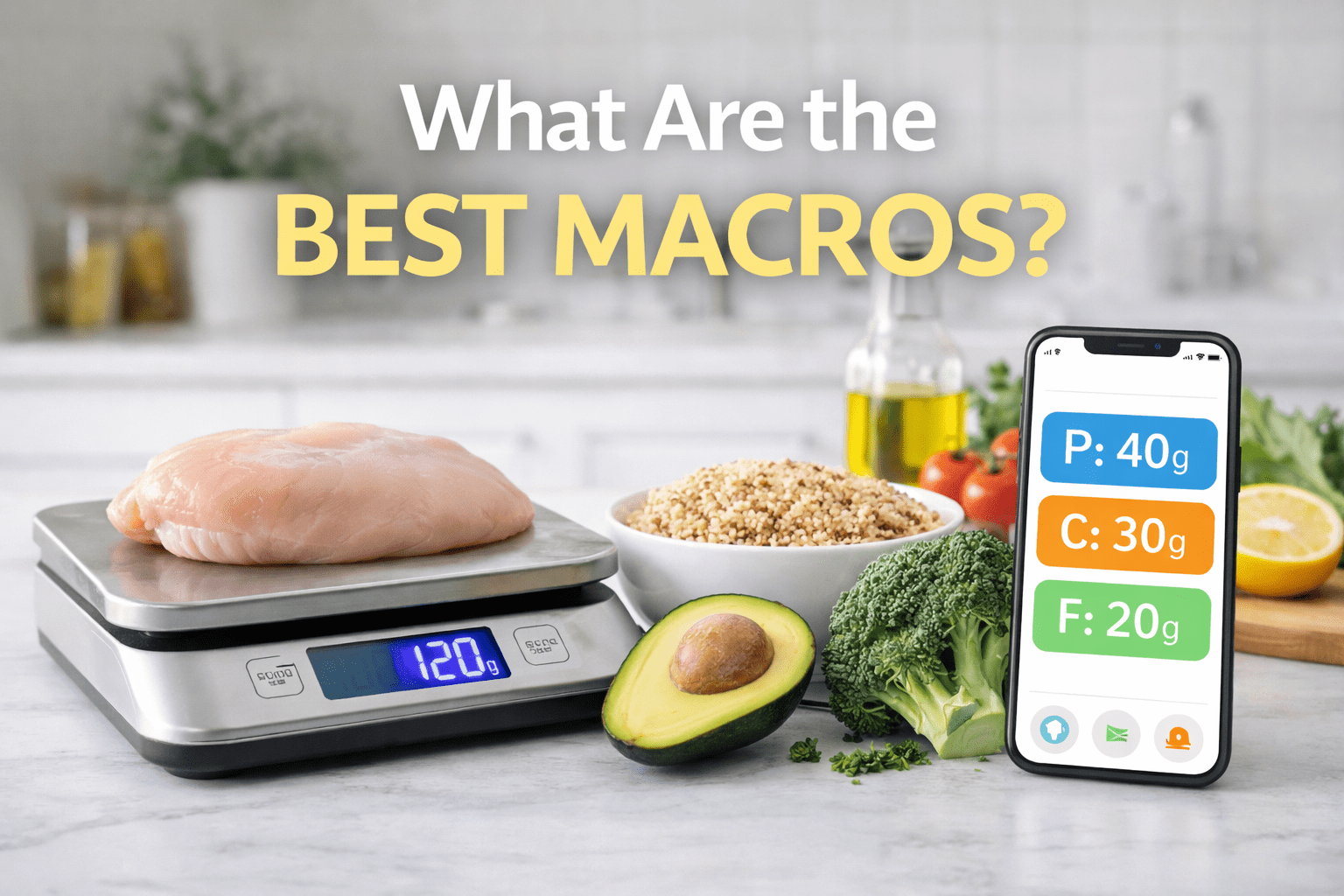 Best Macros for Weight Loss & Ratios for Faster Fat Burn