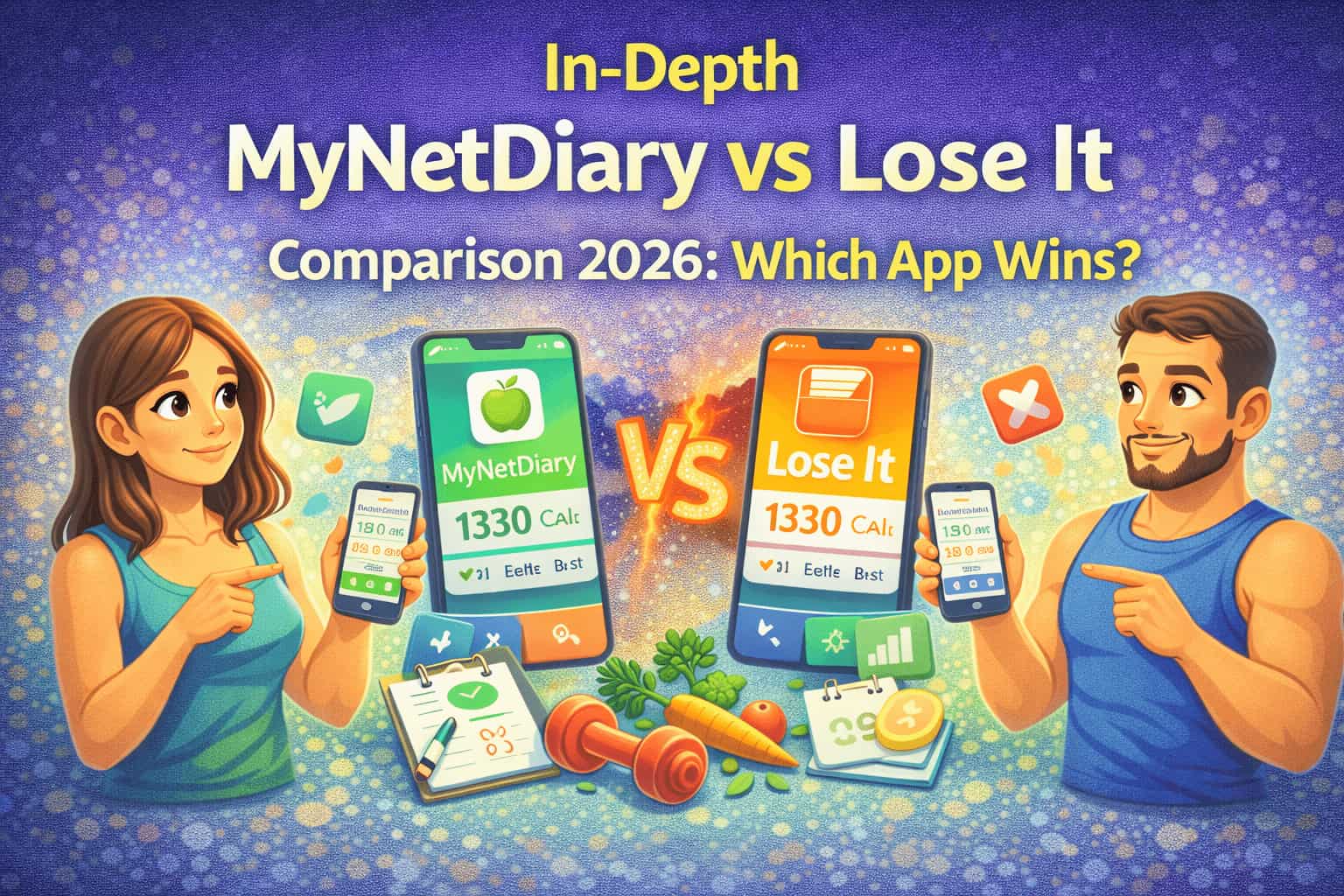 In-Depth MyNetDiary vs Lose It Comparison