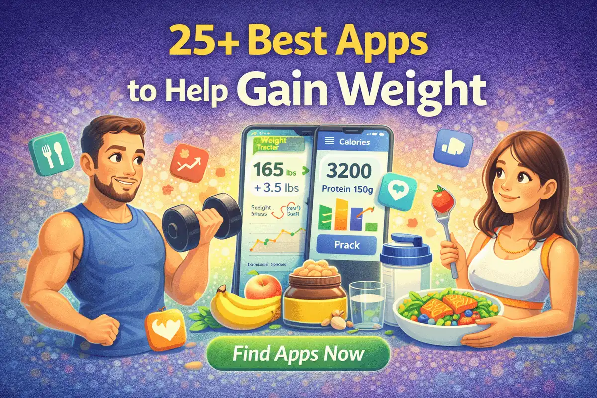 25+ Best Apps to Help Gain Weight Effectively in 2026