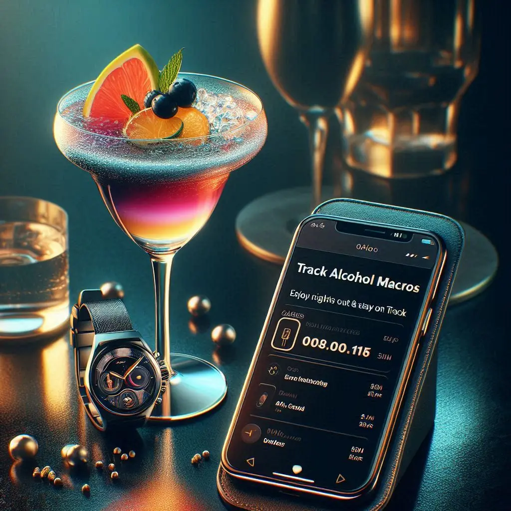 track alcohol macros