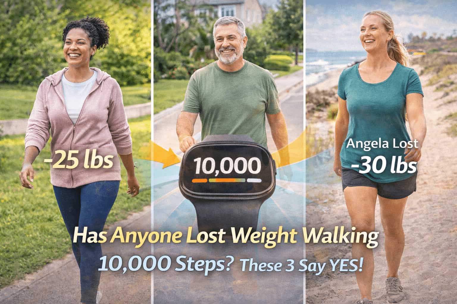 Has Anyone Lost Weight Walking 10,000 Steps a Day?